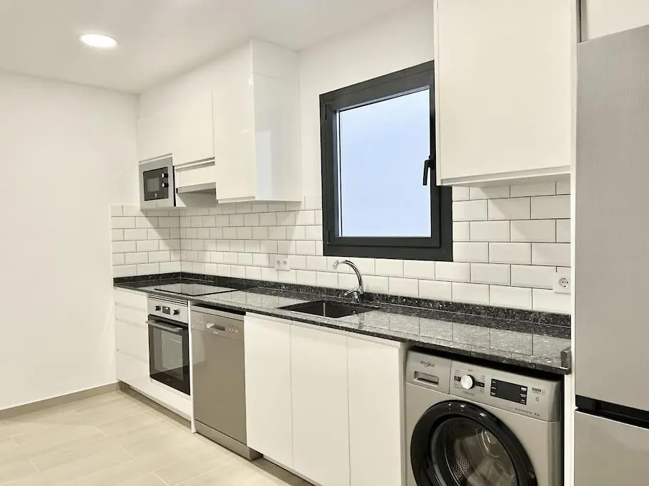 Moderno Apartamento Con Terraza En La Azotea روساس