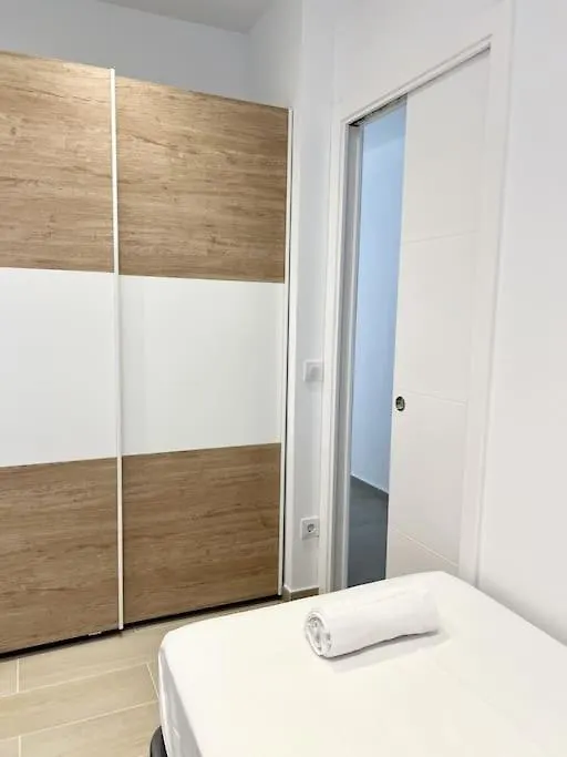 Moderno Apartamento Con Terraza En La Azotea روساس شقة